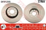Disc frana AUDI A6 (4A, C4) (1994 - 1997) TRW DF4125S