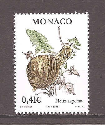 Monaco 2002 - Flora și Fauna Mediteranei, MNH foto