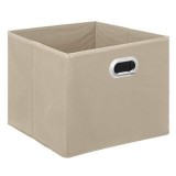 Cutie de Depozitare Textil Bej &ndash; Organizator pentru Obiecte Mici, CMCLASS