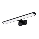 Lampa pentru oglinda 8W 4200K, neagra, iluminare neutra pentru baie