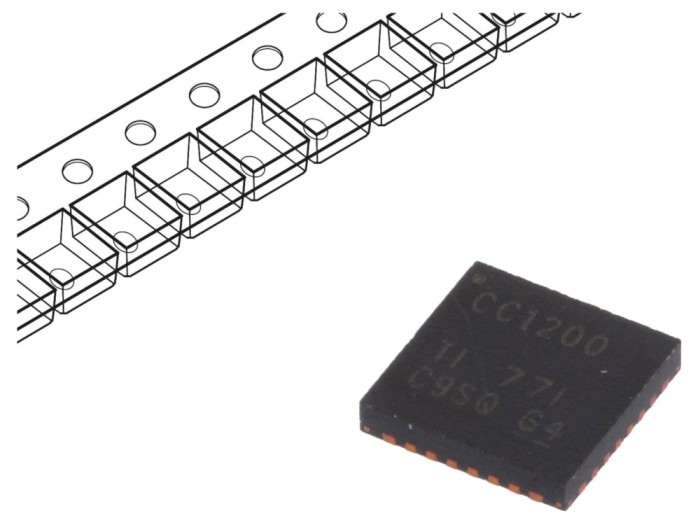 Emițător-Receptor RF 2-3.6VDC SPI