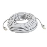 Cablu LAN de retea, Iso Trade, RJ 45, PVC, 20 m, Gri
