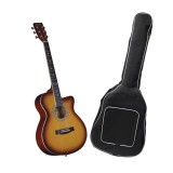 Cumpara ieftin Chitara Clasica Ideallstore 4/4, 95cm, Tei, Portocalie, Husa Inclusa, Adulti/Copii 13+, 6 Corzi, Incepatori