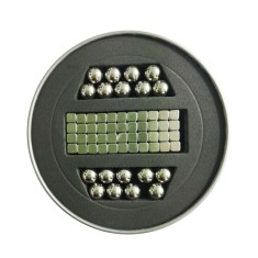 Puzzle bile magnetice antistres, 58 de piese, LTOY60-5