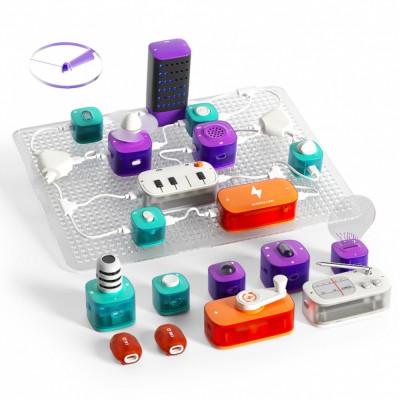 Mega set STEM Circuite electrice, TopBright foto
