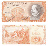 Chile 10 Escudos 1960 P-127a UNC