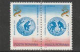 ROMANIA 1979 LP 976 a CAMPIONATELE M. SI EUROPENE DE HOCHEI PE GHEATA MNH, Nestampilat