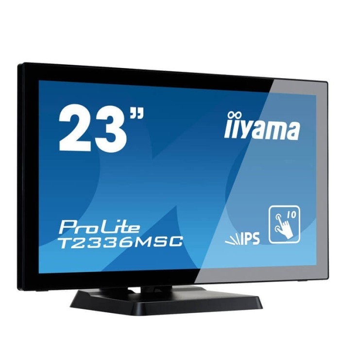 Monitor Touchscreen Iiyama ProLite T2336MSC-B2, 23&quot; Full HD IPS