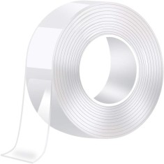 Banda Dublu Adeziva pentru Motaj si Multiple Utilizari, Impermabila, 2 x 500cm, Premium, CBD CORAL BEST DEALS 100 g 100 g 5 m 2 cm 2 cm Transparent 1