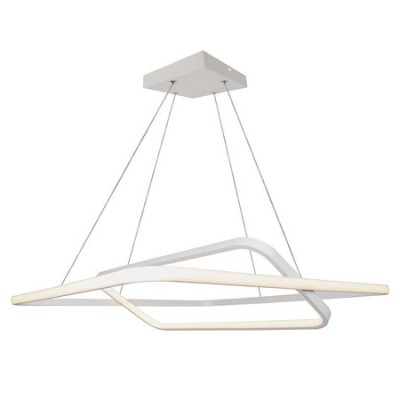 Candelabru led dimabil 50w 4000k 60x60x120cm - alb foto
