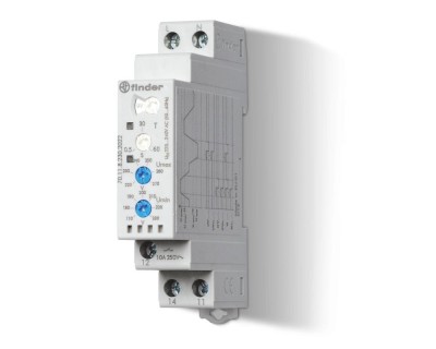 Releu monitorizare tensiune monofazic 10A reglabil Finder 701182302022 foto
