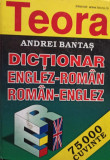 Dictionar englez - roman, roman - englez