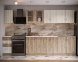 Bucatarie Venus Ro, 260x60x200 cm, K001 + K002