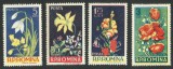 ROMANIA 1956 LP 418 FLORI SERIE MNH, Flora, Nestampilat