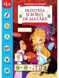 Cumpara ieftin Printesa si bobul de mazare. Carte cu autocolante/***