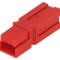 Conector cablu-cablu hermafrodit 75A - 1 PIN, roşu