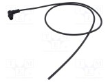 Conector M12 mufă tată &icirc;n unghi aurit 5 PIN AMPHENOL
