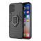 Husa telefon Plastic Apple iPhone 12 Pro 6.1 antishock Rugged Sergeant Armor Ring black