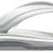 Slapi Crocs Crocband Flip Gri - Light Grey/White