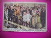 HOPCT 6385 INAUGURARE MALL PRINCE BOUDOUIN LA HOBOKEN -1933-REGINA ASTRID-FAMILIA REGALA BELGIA-CROMO LITHO-CIOCOLATA COTE D&#039;OR, Necirculata, Printata