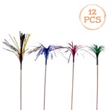 Set Scobitori Decorative, Multicolor, 15 cm, 12 Bucăți
