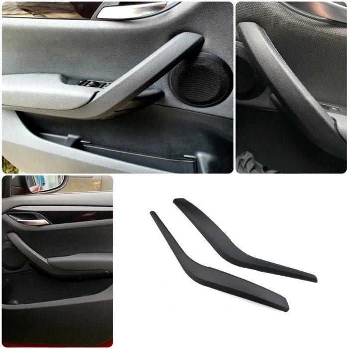Set manere interior pentru trim portiera fata BMW X1 E84 - Negru