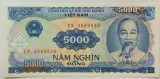 Cumpara ieftin BANCNOTA COMUNISTA 5000 DONG - VIETNAM, anul 1991 *cod 770 = UNC