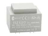 Transformator &icirc;ncapsulat 6VA 230VAC 10,5V 571,4mA PCB IP00