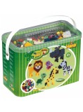 Hama Maxi Beads Beads &amp; Pegboards In Bucket (8804)