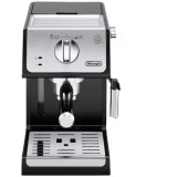 Espressor manual DeLonghi Active line ECP33.21.BK, 1100 W, 1.1 L, 15 bar, Sistem Cappuccino, Negru