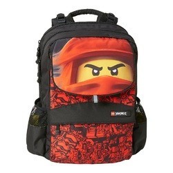 Ghiozdan scoala Hansen LEGO Core Line - design Ninjago Red foto