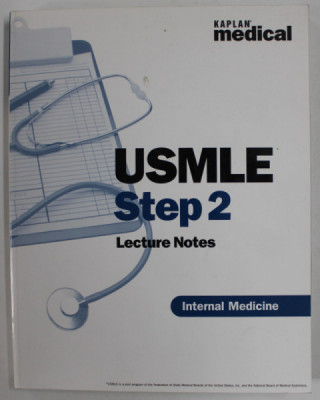 USMLE STEP 2 , LECTURE NOTES , INTERNAL MEDICINE , by CHARLES J. FASELIS , 2003 foto