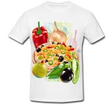 Cumpara ieftin Tricou &quot; Ingrediente pizza &quot;