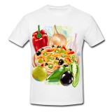 Tricou &quot; Ingrediente pizza &quot;
