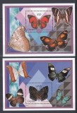 Cumpara ieftin Guyana - FLUTURI - 2 Blocuri - MNH, Nestampilat