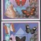 Guyana - FLUTURI - 2 Blocuri - MNH