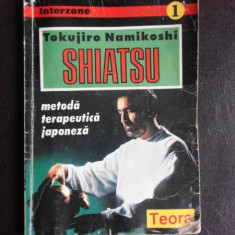 Shiatsu, metoda terapeutica japoneza - Tokujiro Namikoshi