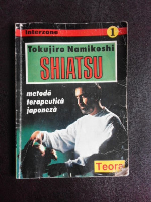 Shiatsu, metoda terapeutica japoneza - Tokujiro Namikoshi foto