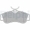 DELPHI LP1624 set placute frana,frana disc