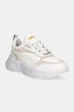 Puma sneakers Cassia Lux culoarea alb, 397837