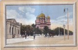 Dorohoi. Banca Nationala si Catedrala (circulata 1911)