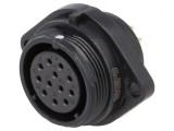 Soclu SP21 Mamă 12 PIN IP68 5A 400V 0,75mm2