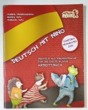 DEUTSCH MIT NINO , ARBEITSBUCH , TEXT IN LIMBA GERMANA , von MARINA FRANCULESCU ...MARIANA POPA , 2013