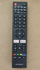 Telecomanda TV LED Smart compatibila Nei Schneider Vortex Akai Allview Netflix YouTube