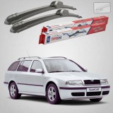 Cumpara ieftin Ștergătoare Skoda Octavia I Combi 1U5 1998-2010 | Set Față Flat &ndash; TeamCar&reg;