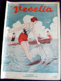 Revista &rdquo;VESELIA&rdquo; &ndash; Nr. 32 / 1936, ilustratii erotice art deco