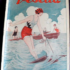 Revista ”VESELIA” – Nr. 32 / 1936, ilustratii erotice art deco