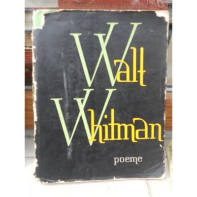 POEME , WALT WHITMAN foto