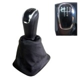 Nuca schimbator cu manson Audi A4 , diametru gaura nuca 12mm, husa schimbator cu 5 trepte