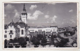 Bnk cp Targu Mures - Primaria. Palatul cultural - uzata 1939 - decupata, Circulata, Fotografie